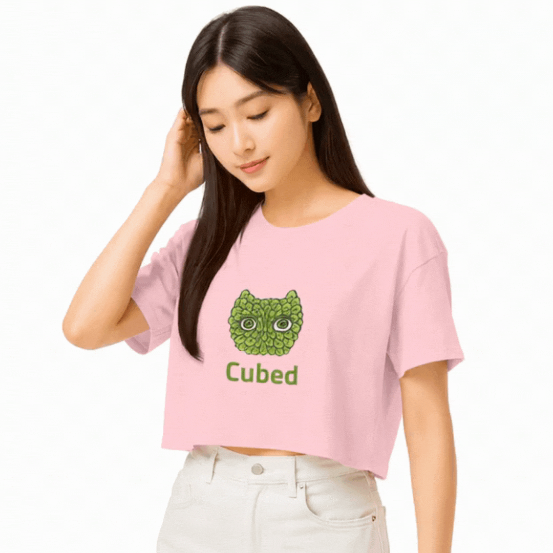 Luma'Ka Cubed Crop Top