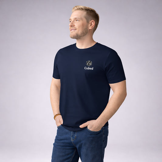 Men Organic Cotton Cubed T-shirt