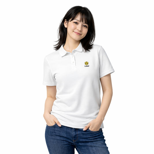 Ladies Cubed Polo Shirt