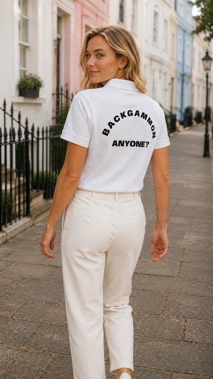 Women Backgammon Anyone? Polo shirt