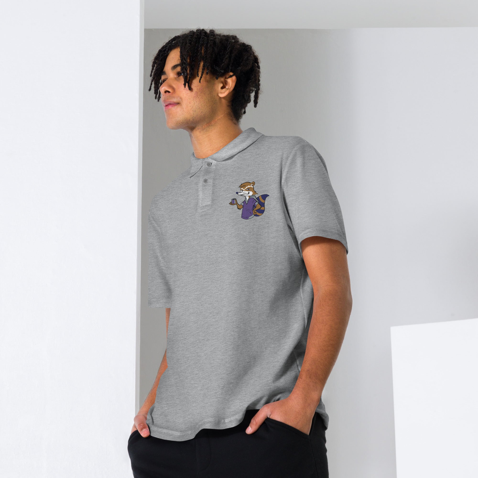 rocco-the-raccoon-backgammon-polo-shirt-female